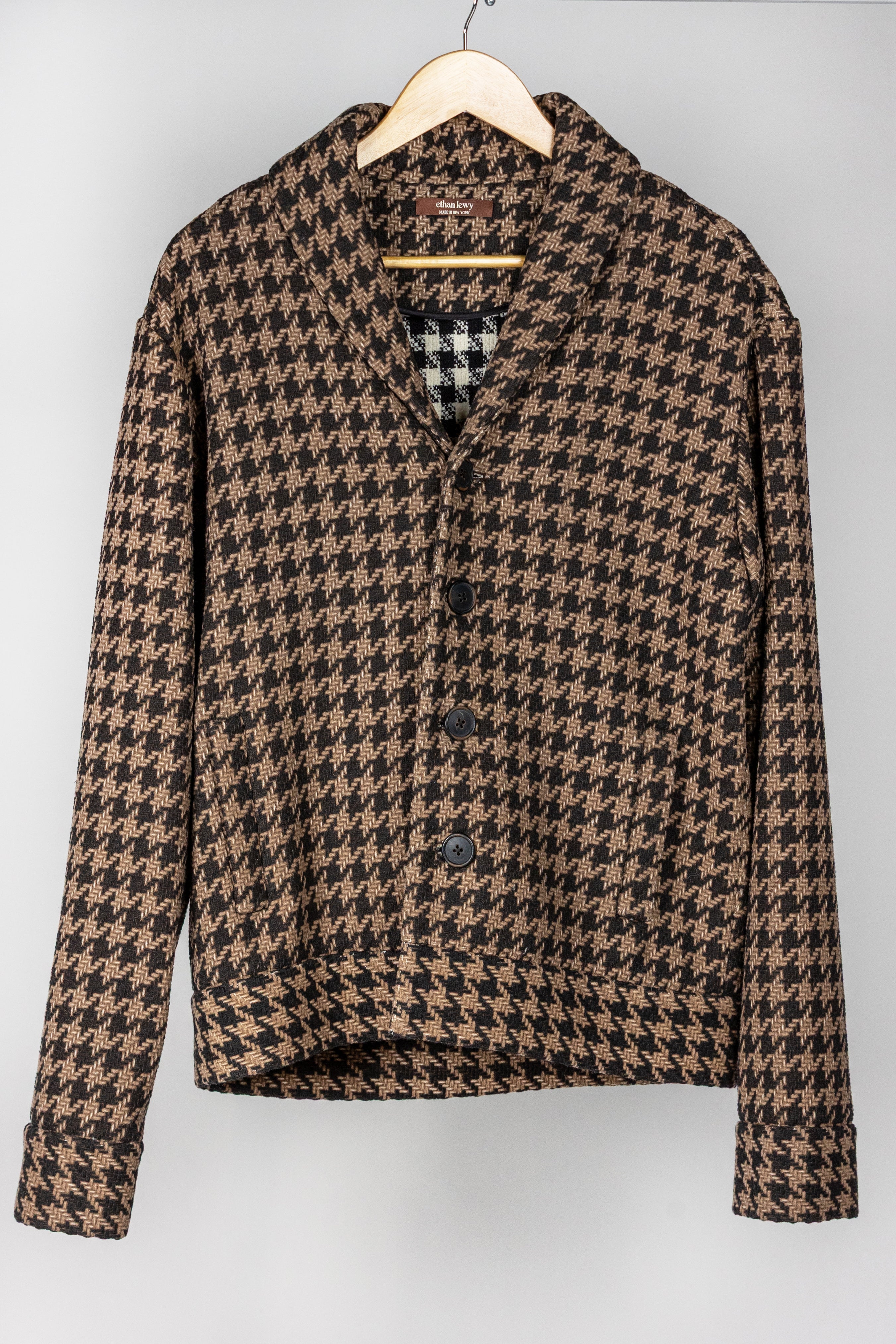 Big Houndstooth Cardigan