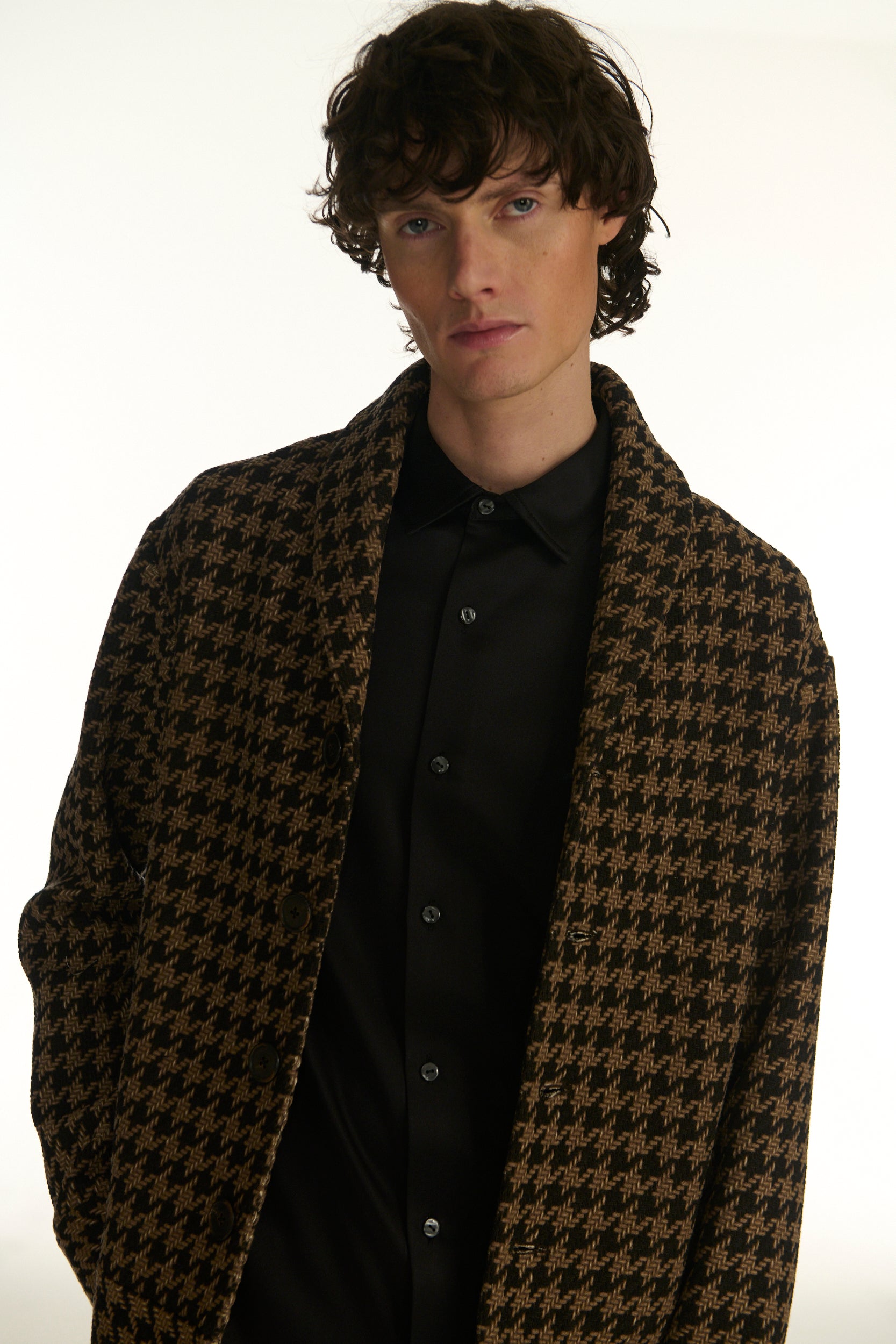 Big Houndstooth Cardigan