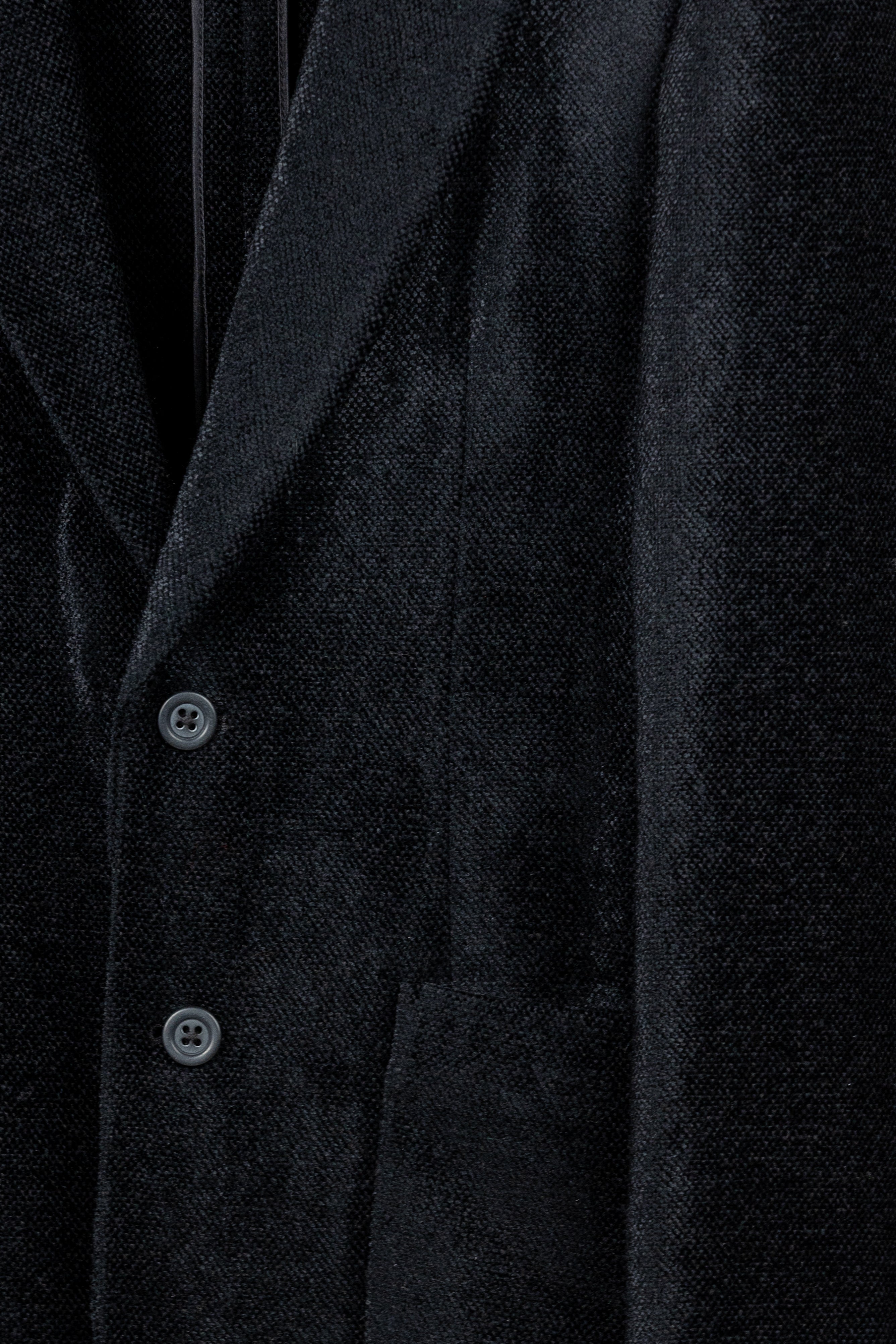 Black Silk Suit Jacket