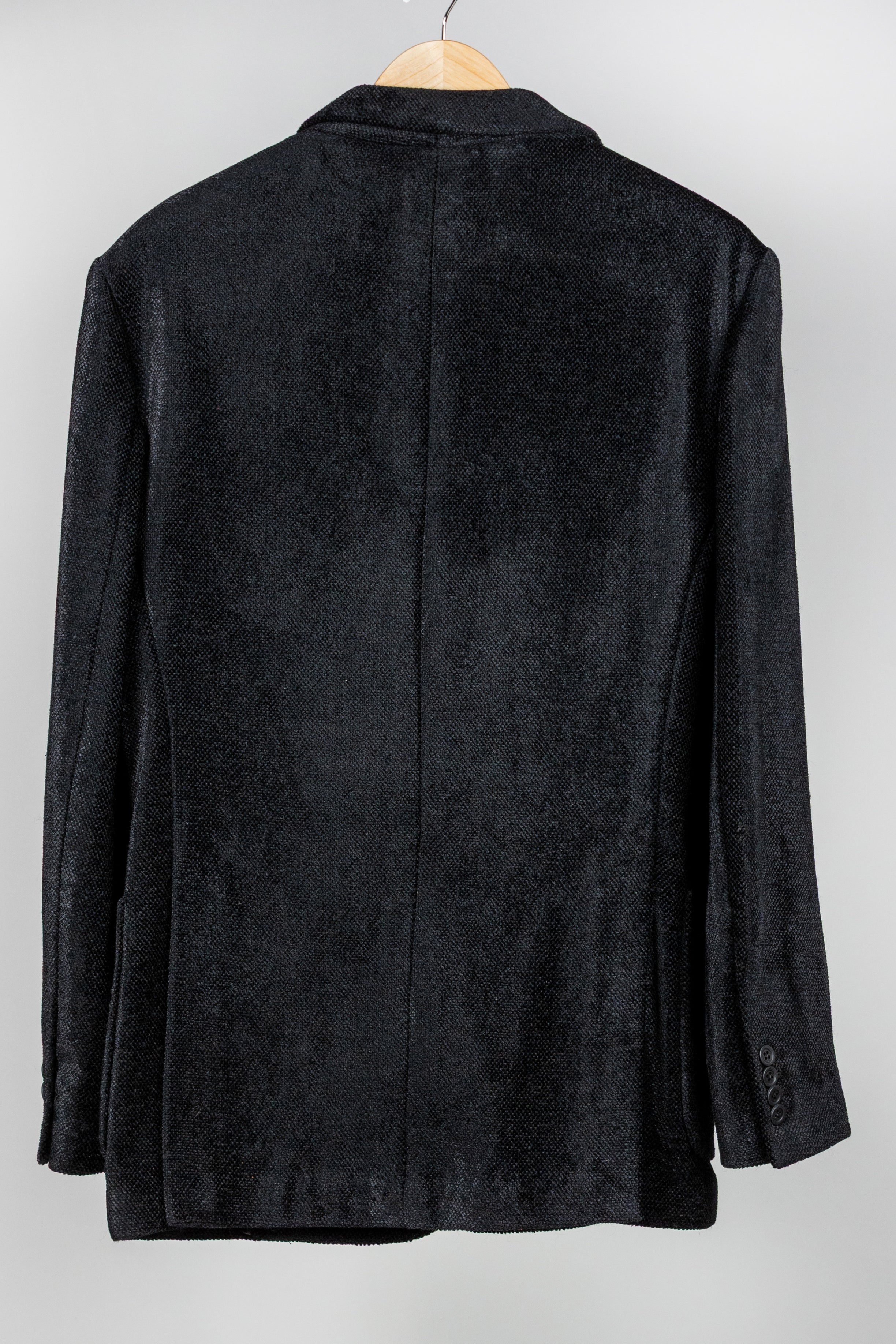 Black Silk Suit Jacket