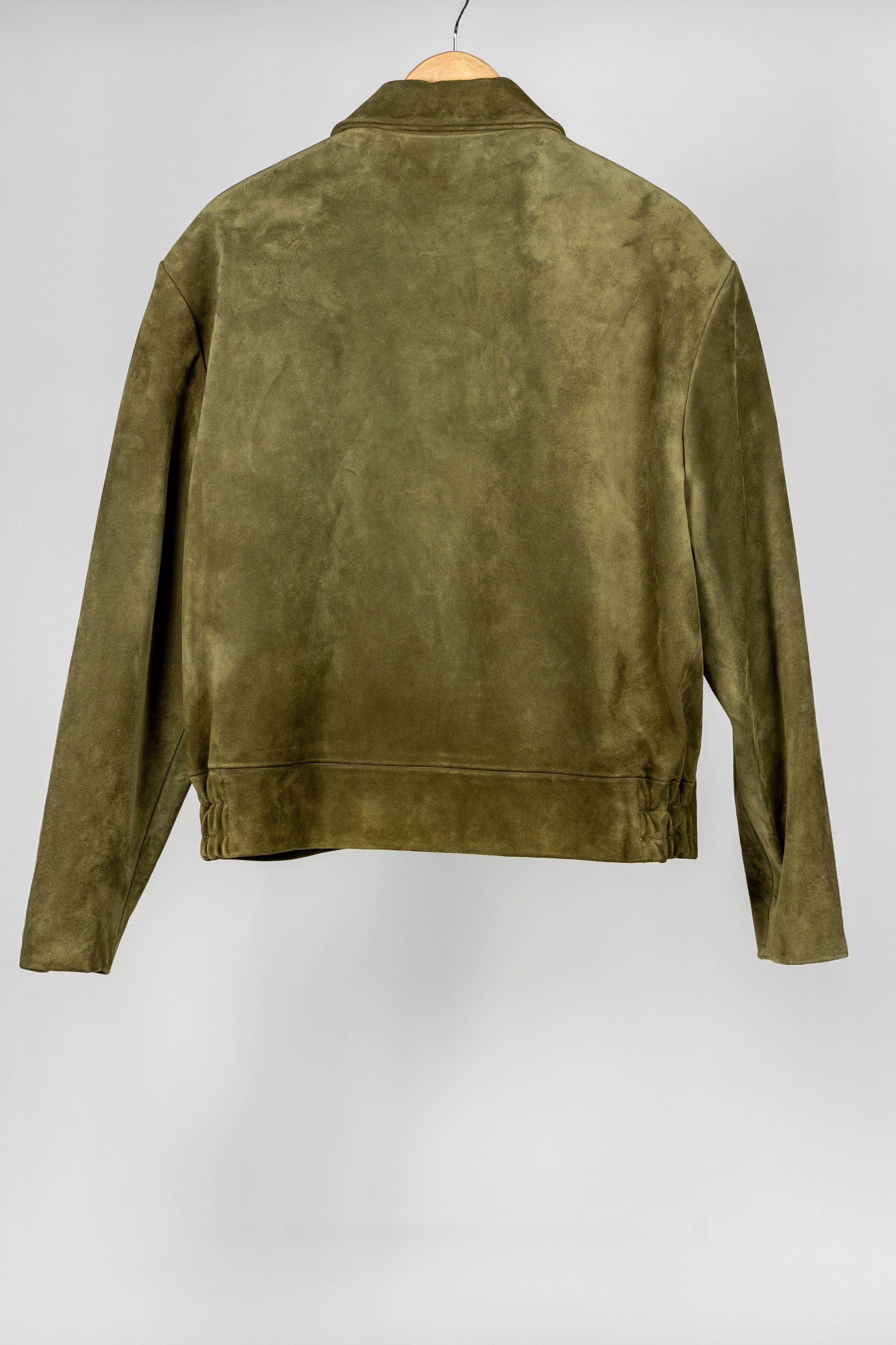 Green Suede Scooby Jacket