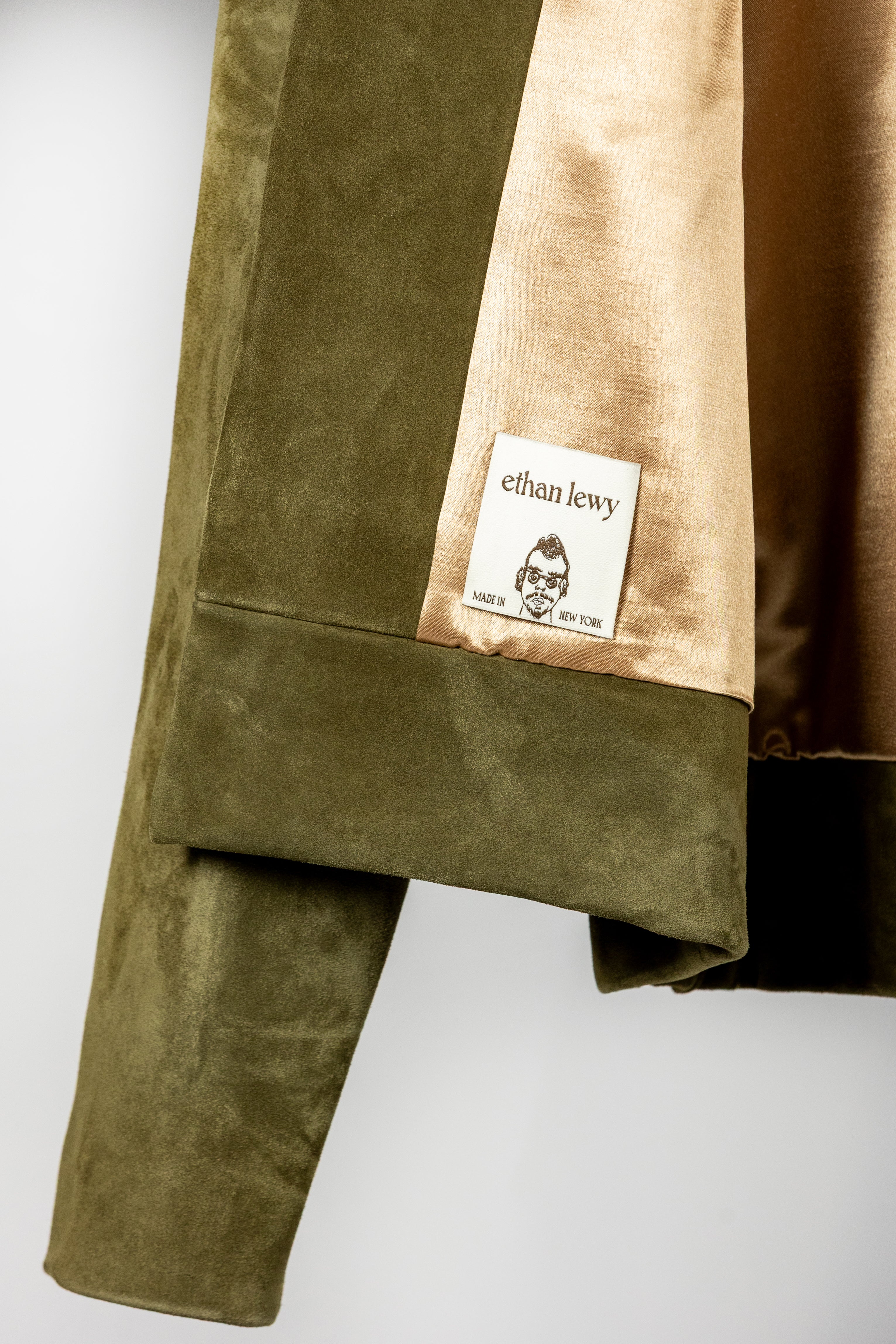 Green Suede Scooby Jacket