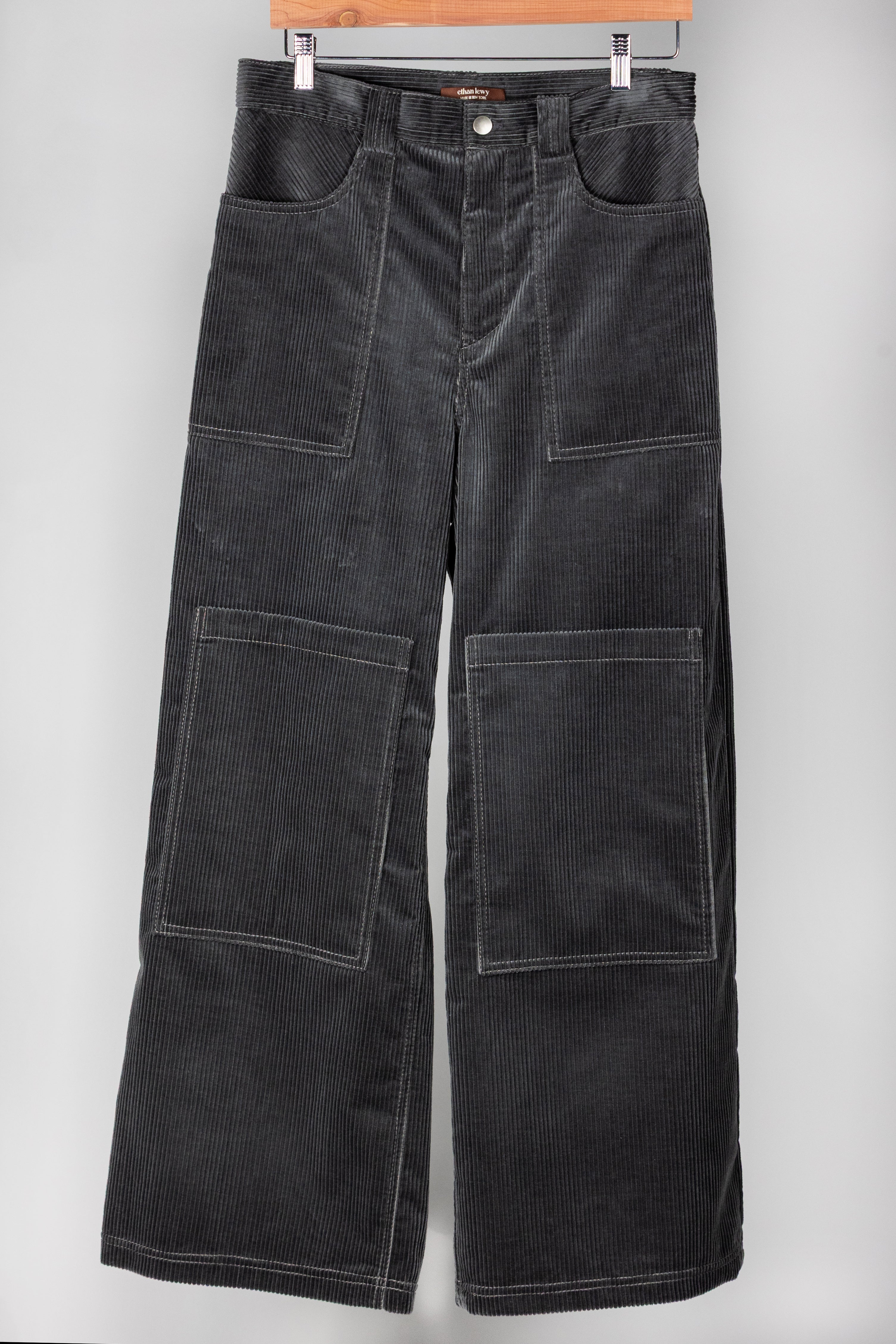 Slate Wide Leg Cords