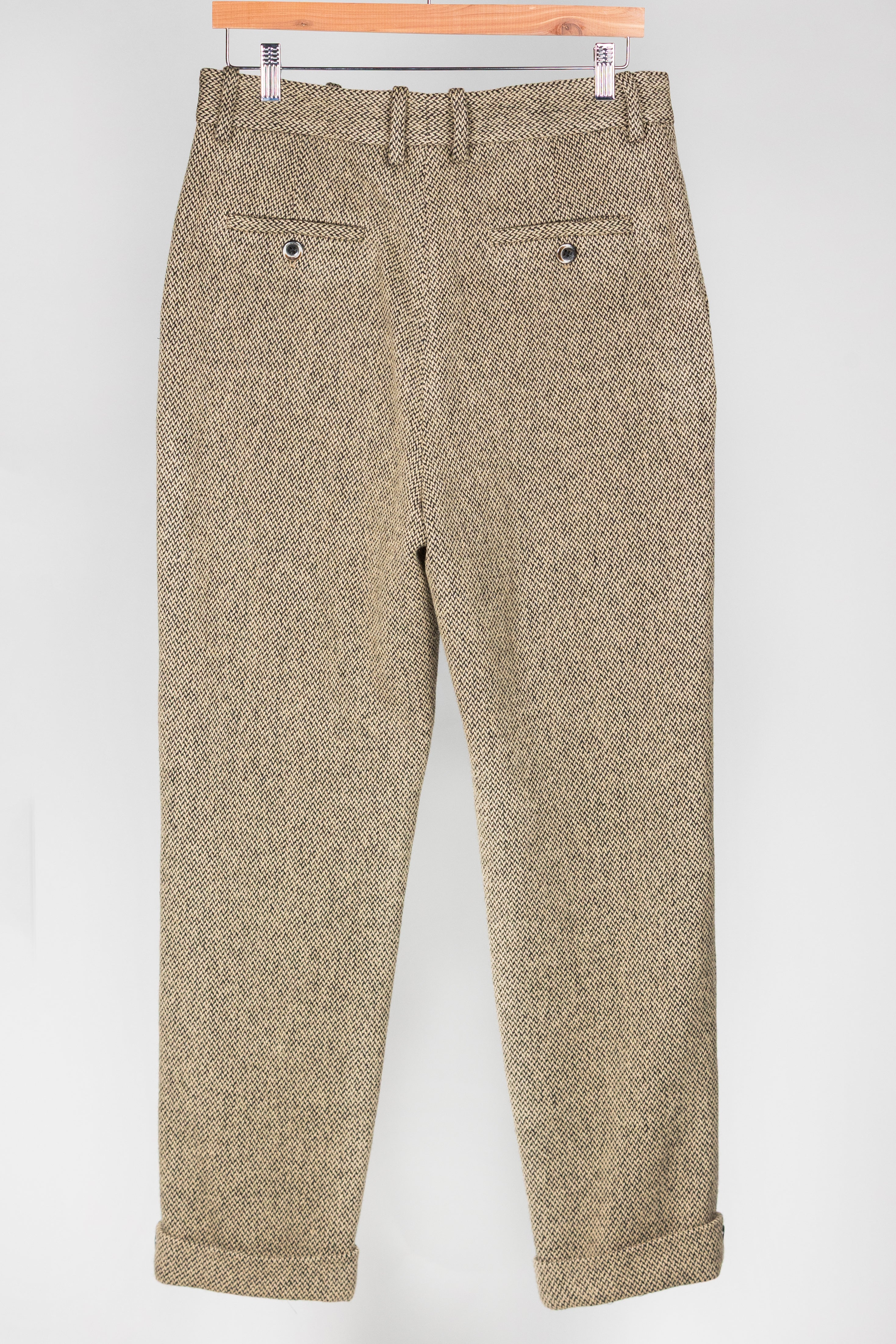 Speckled Sand Tweed Trousers