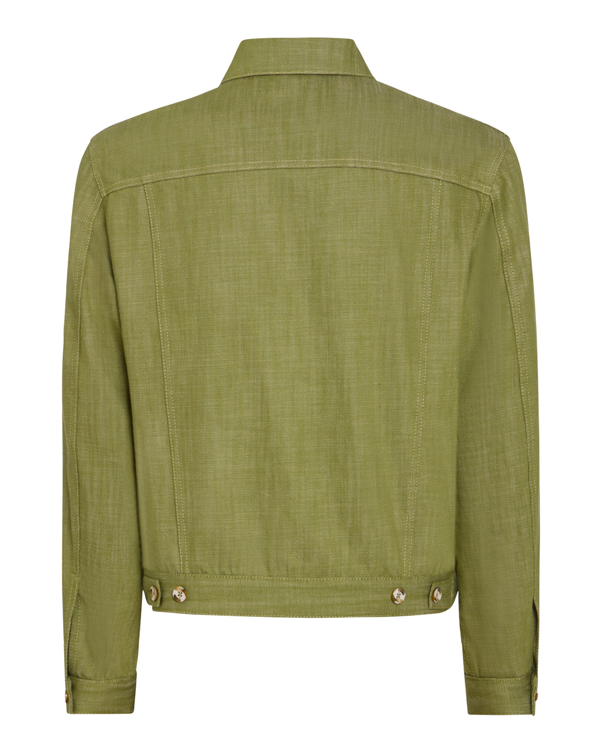 Green Jean Jacket