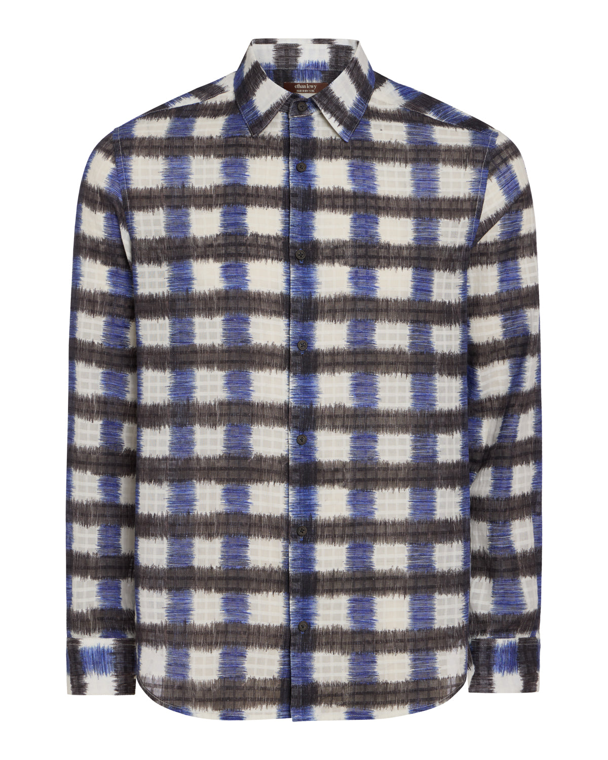 Sheer Cotton Voile Dress Shirt