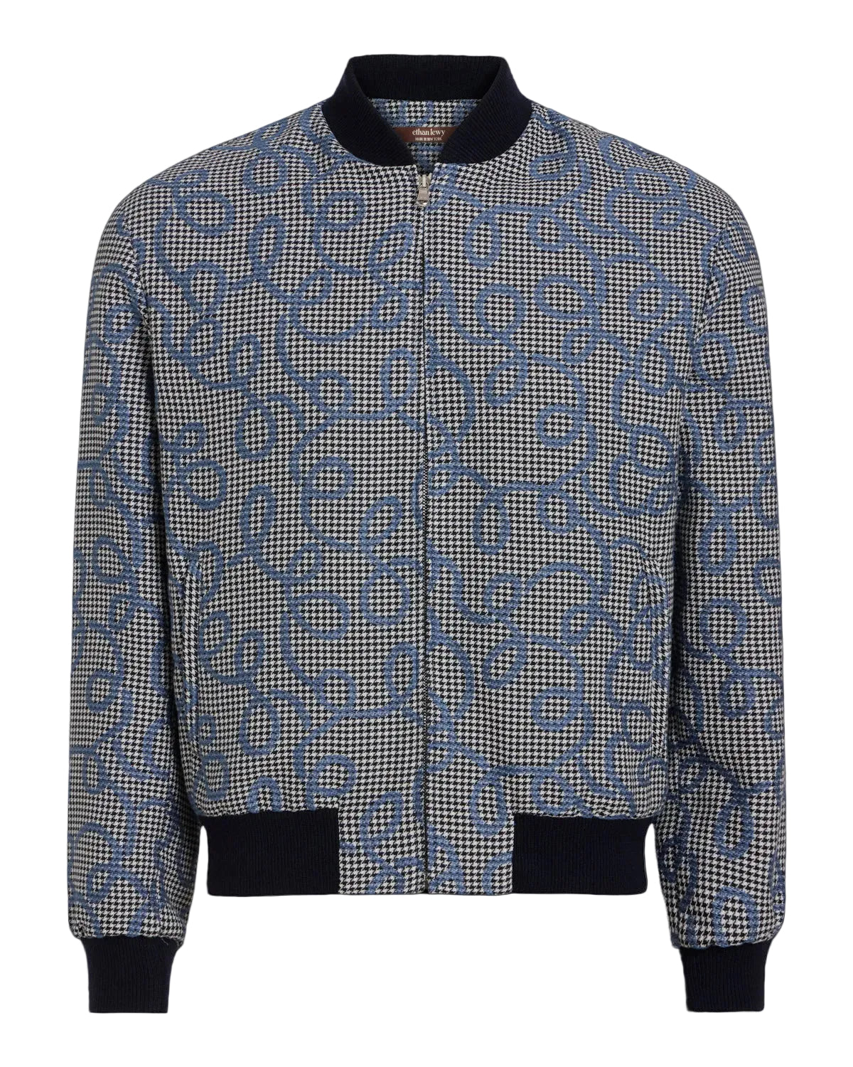 Squiggly Bomber Jacket