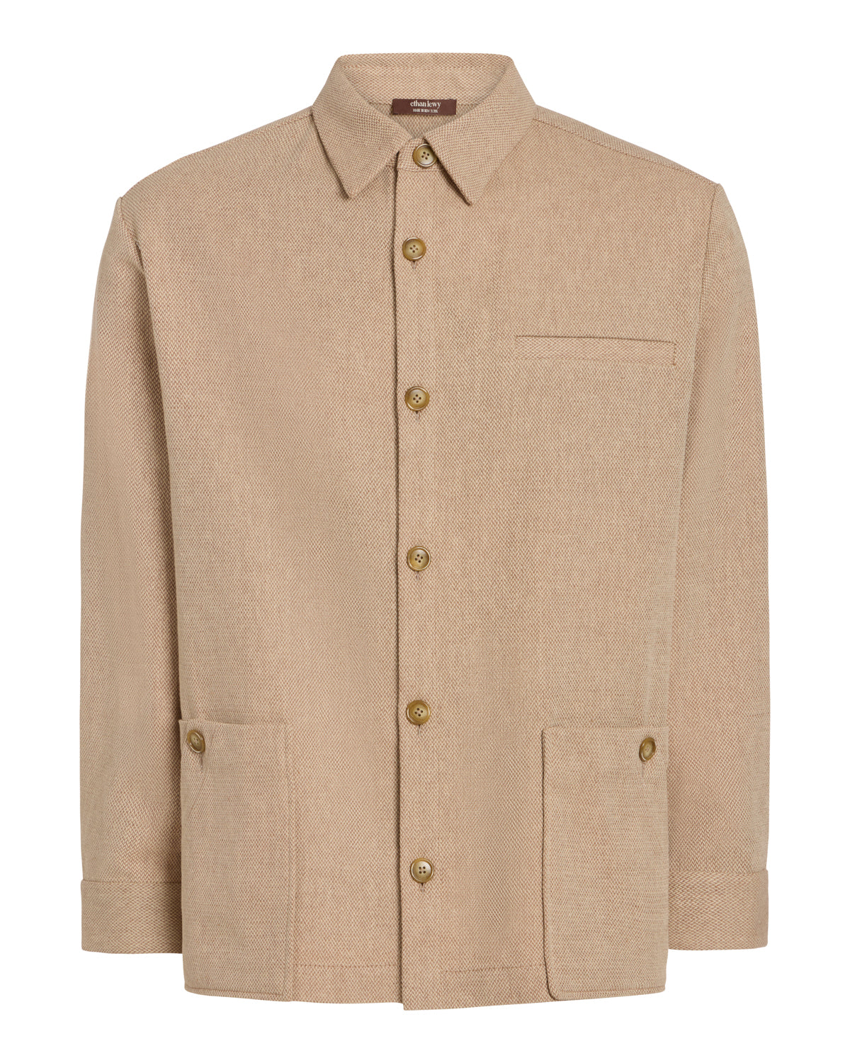 Sand Linen Chore Coat