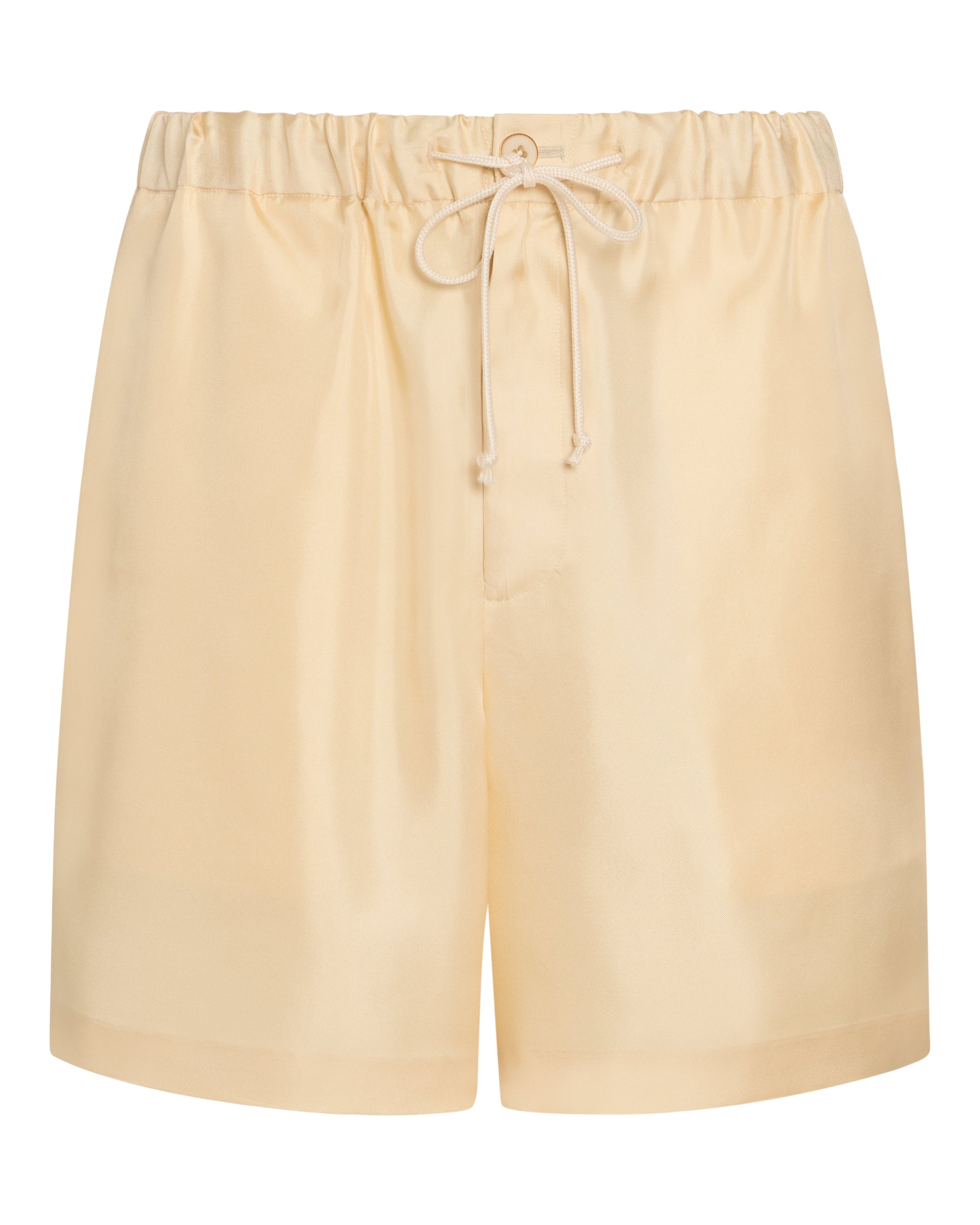 Silk Drawstring Shorts