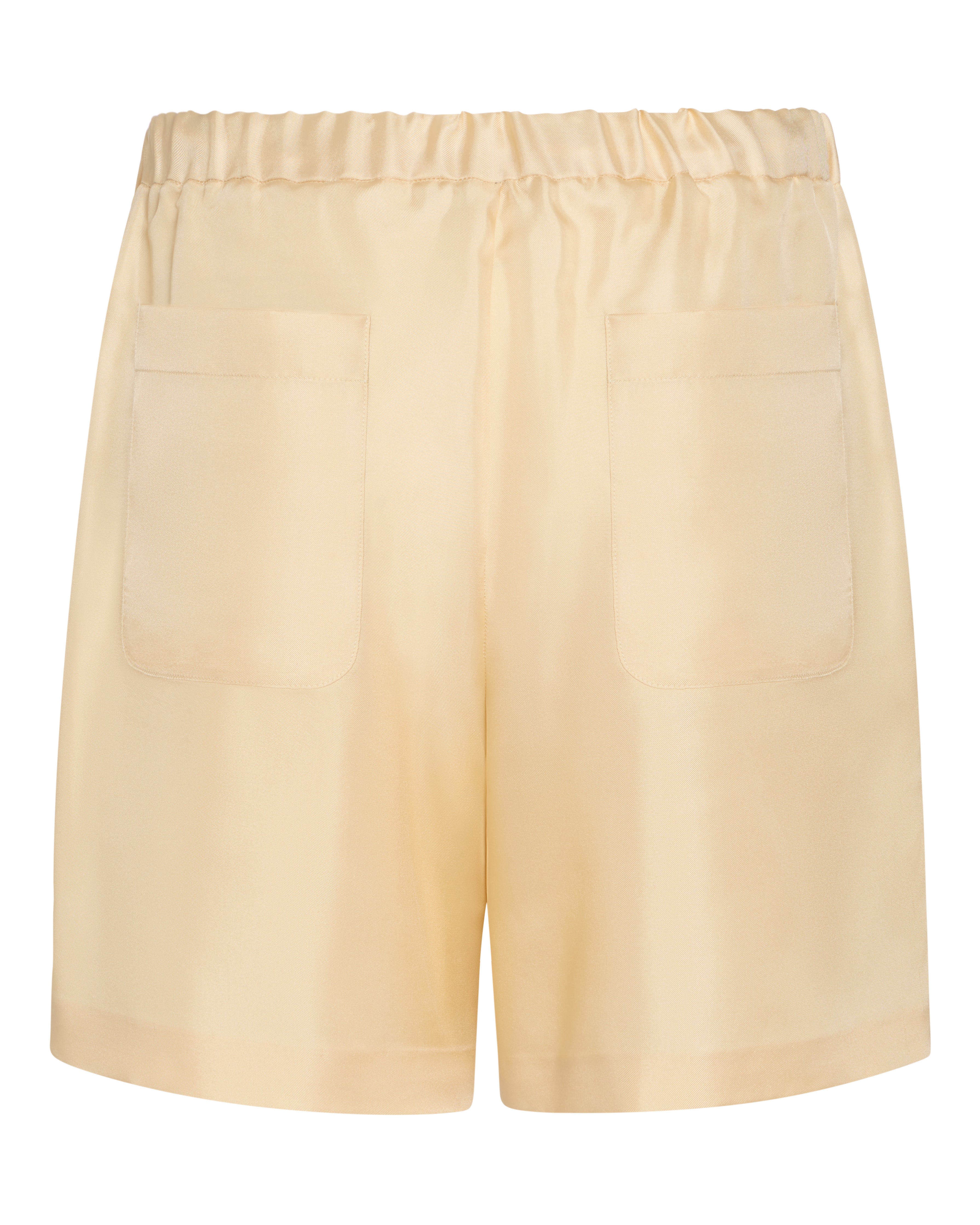 Silk Drawstring Shorts