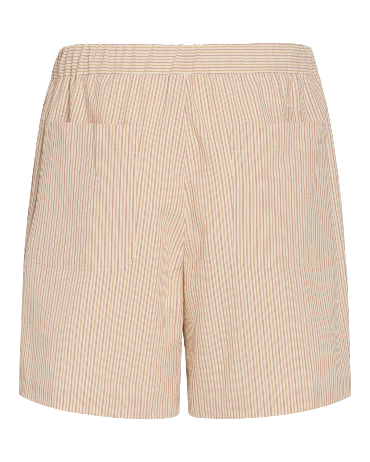 Drawstring Seersucker Shorts