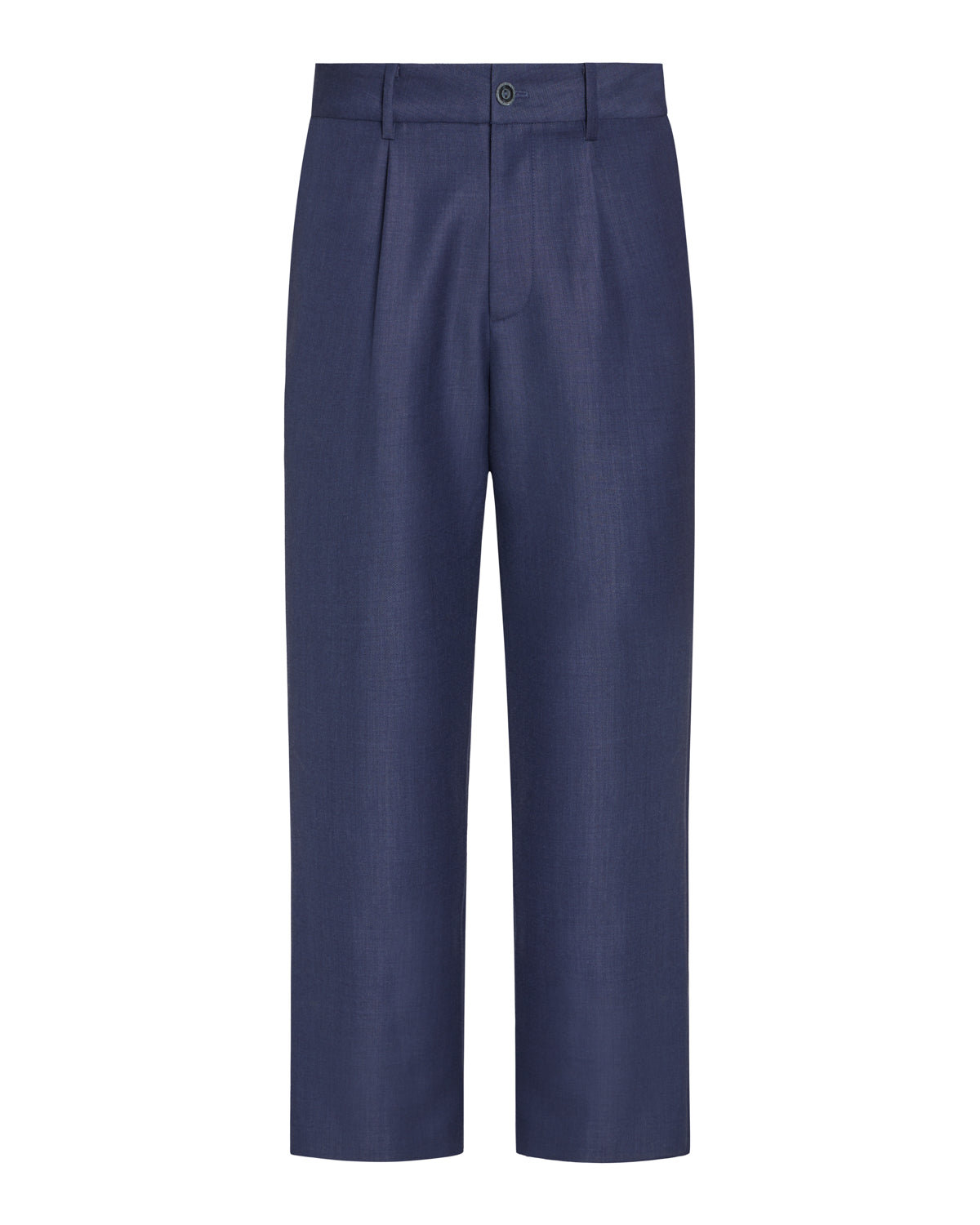 Double Faced Silk and Wool Trousers