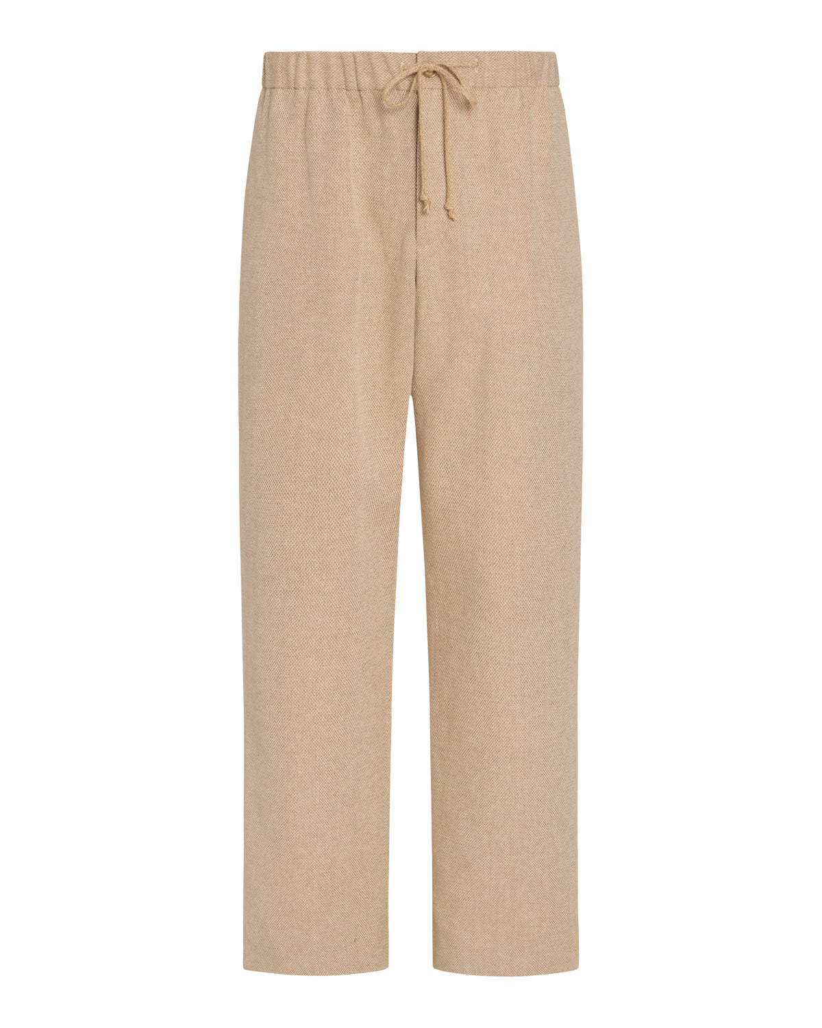 Sand Linen Drawstring Pants