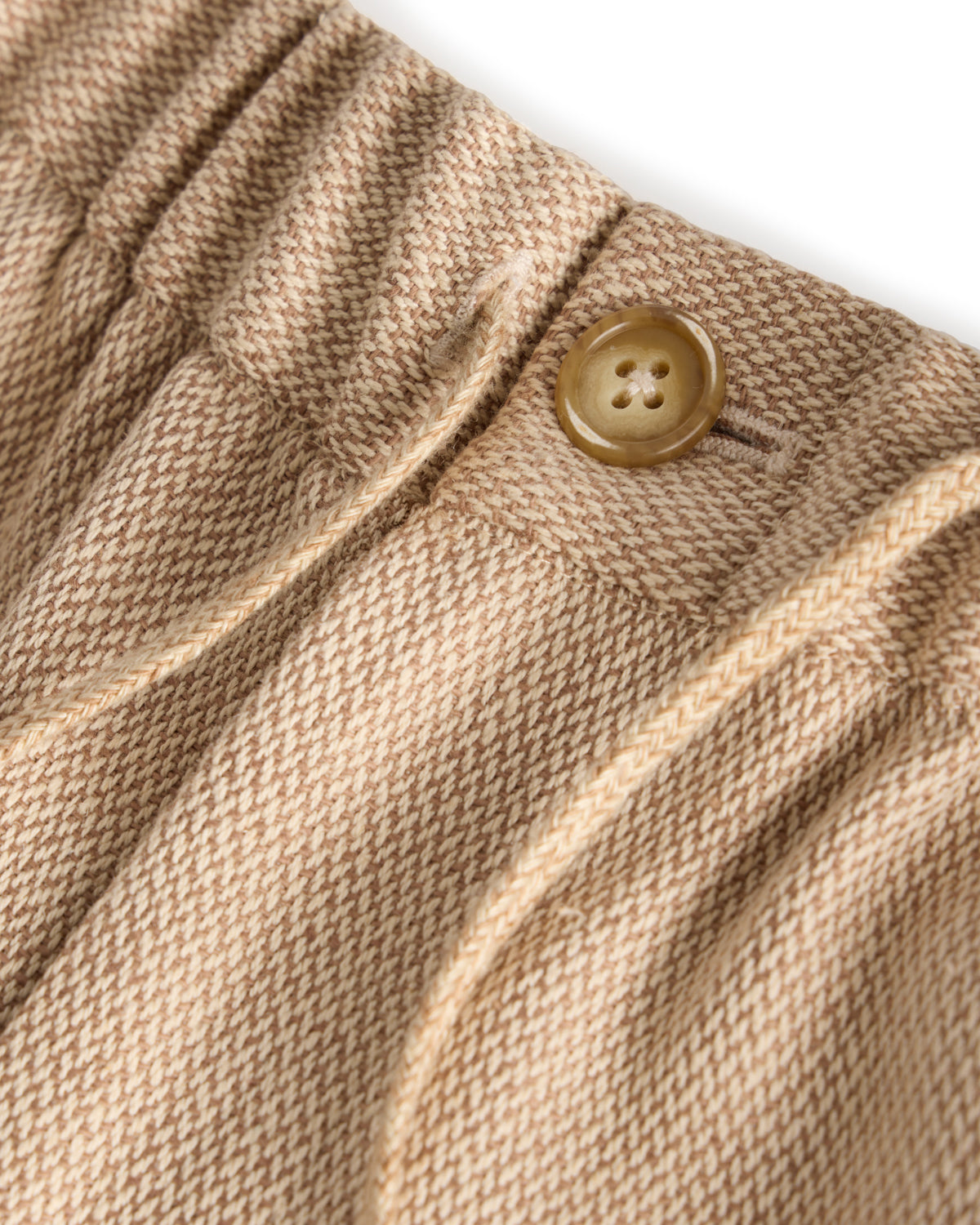 Sand Linen Drawstring Pants