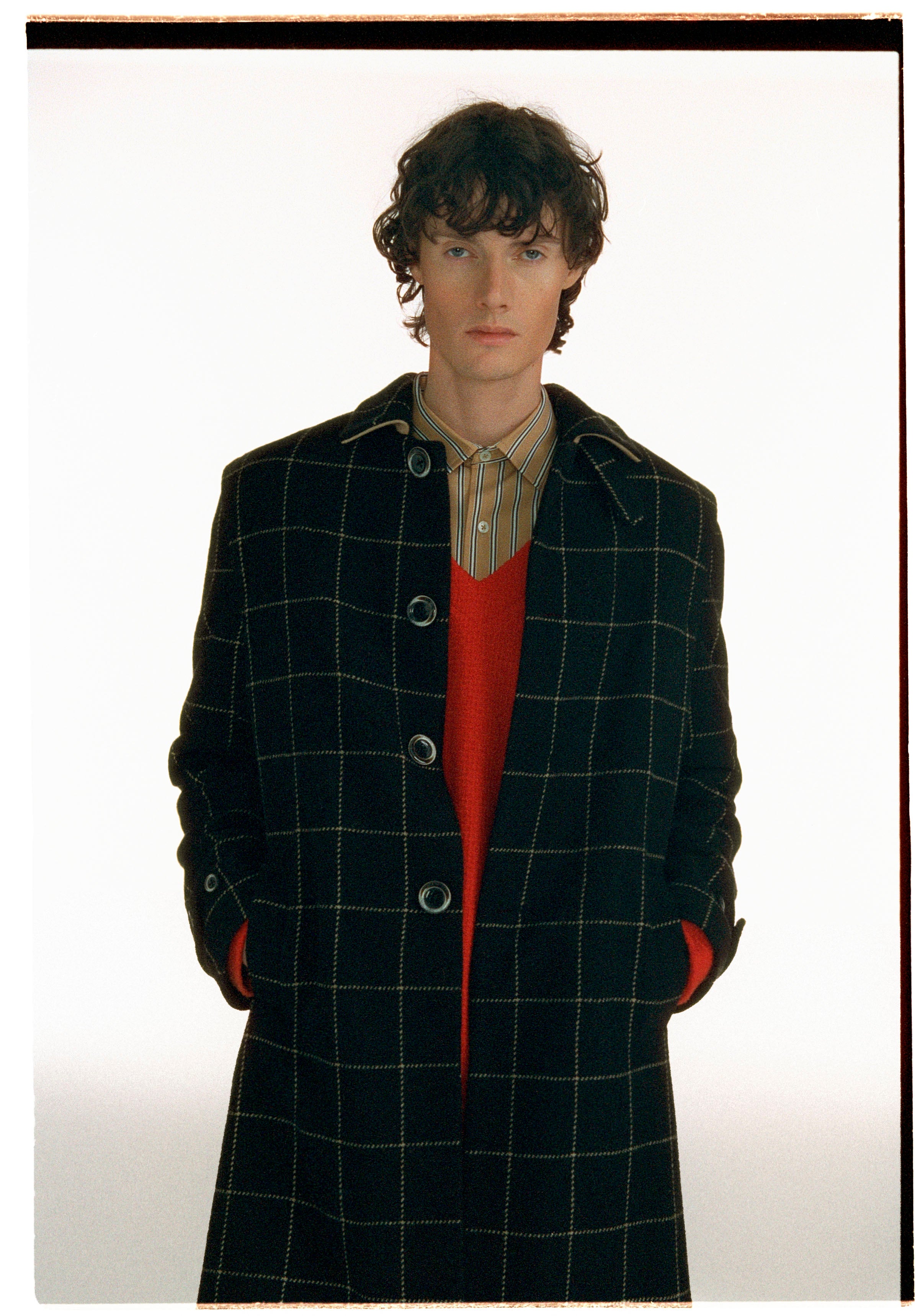 Windowpane Loden Coat