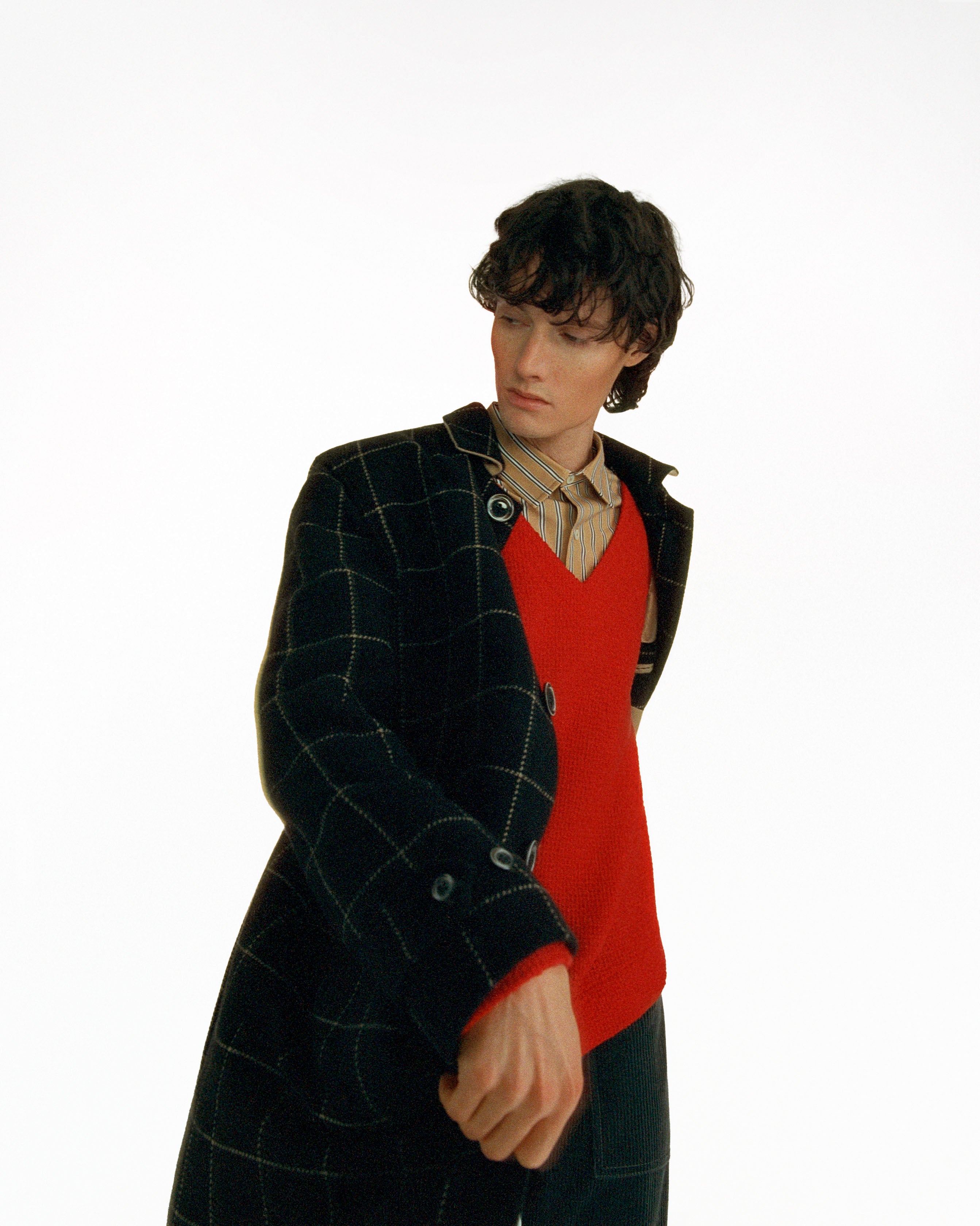 Windowpane Loden Coat