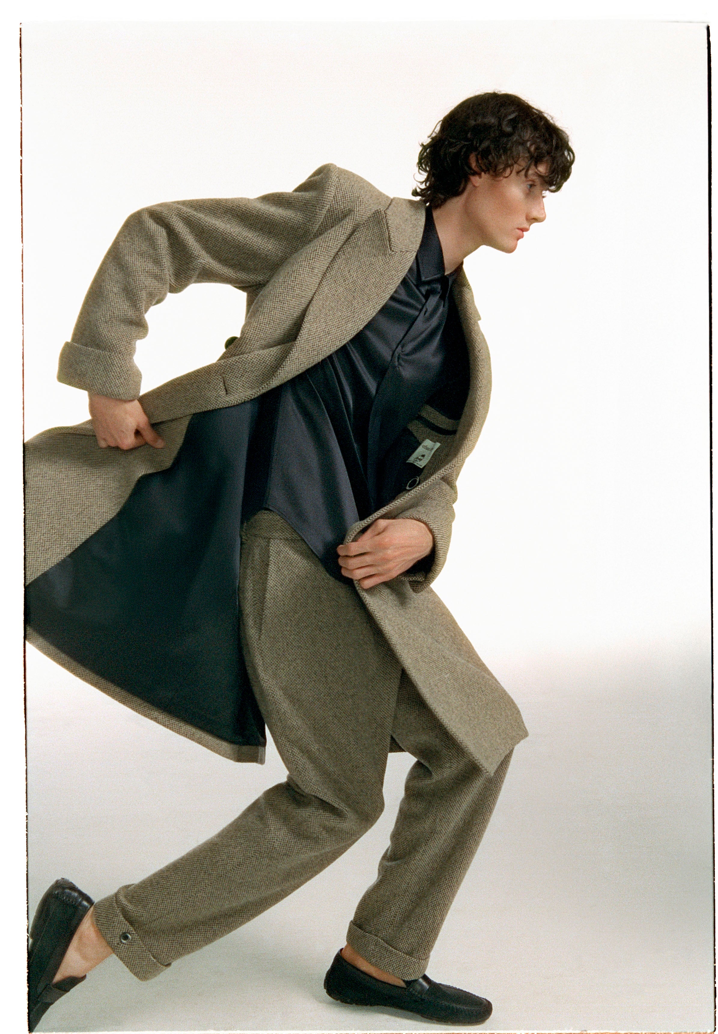 Speckled Sand Ulster Coat