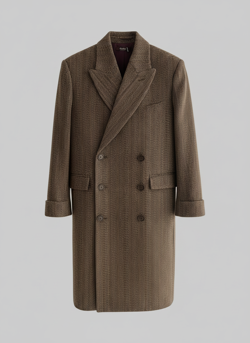 Herringbone Ulster Coat
