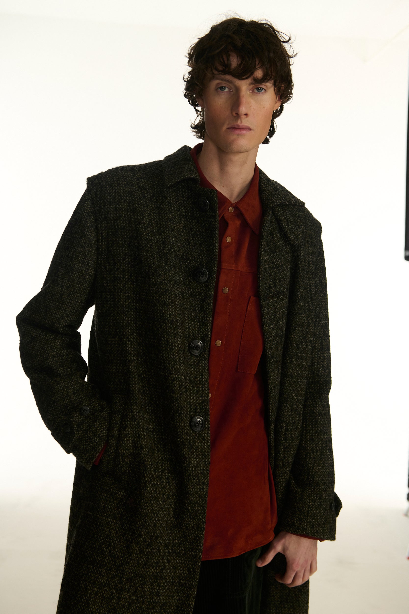 Tweed Loden Coat