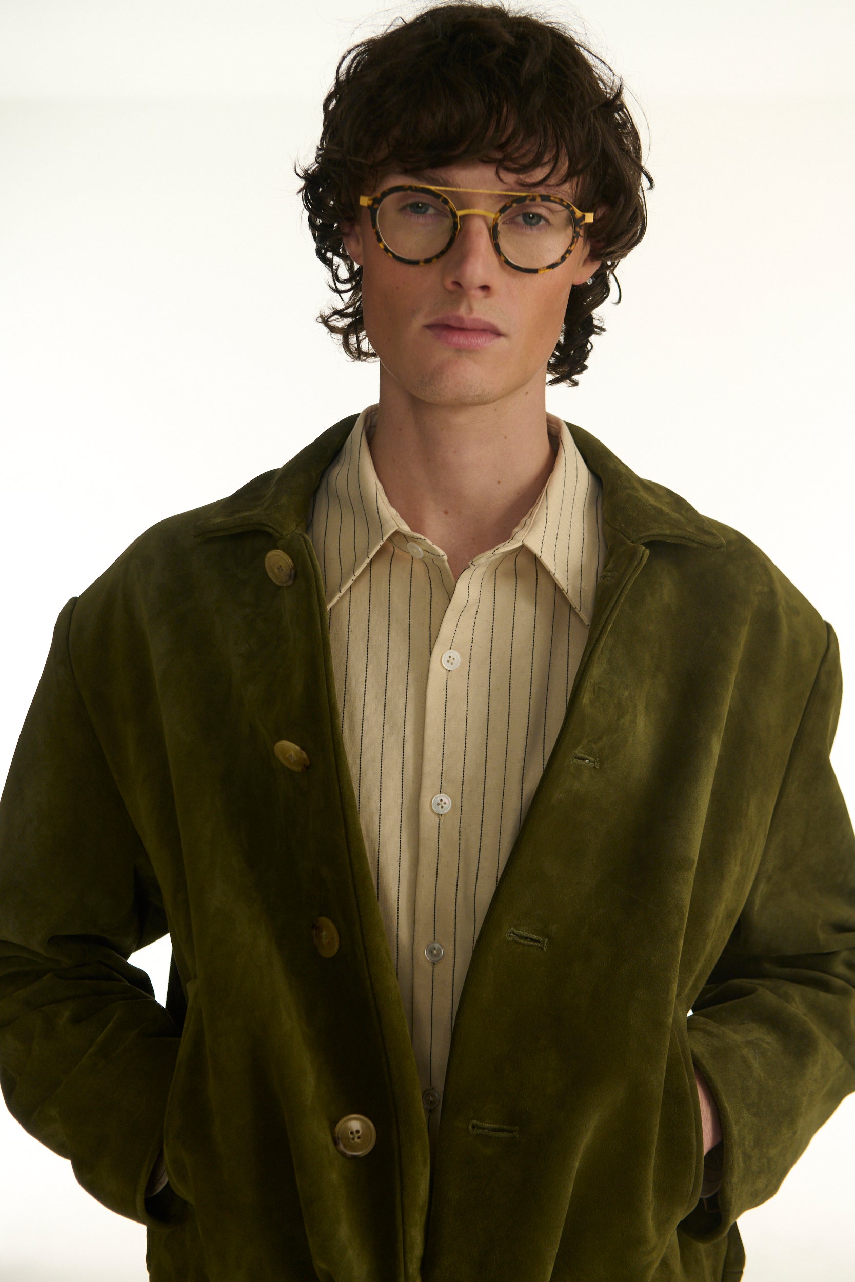 Green Suede Scooby Jacket